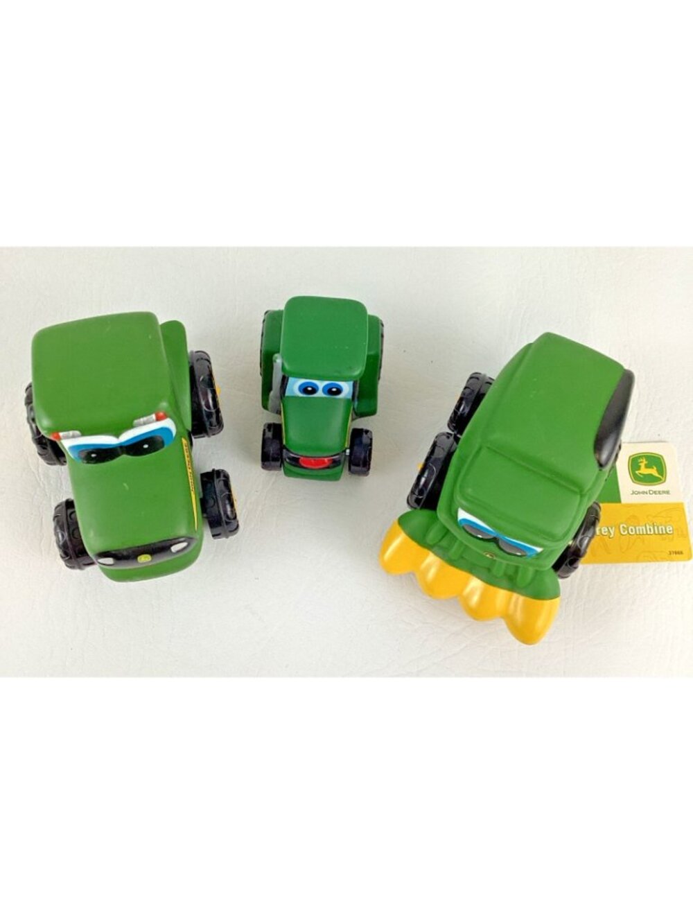 Ertl John Deere My First Johnny Tractor Chunky Toddler Toy Lot Corey Combine - Picture 2 of 6